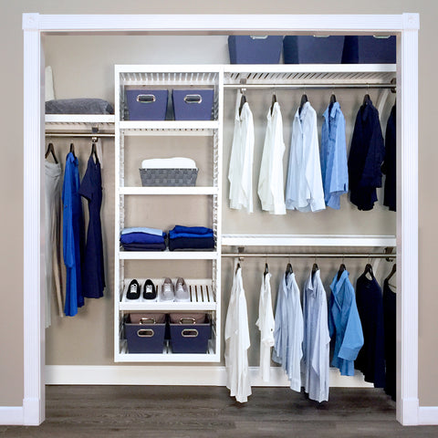 Deluxe 16" Deep Closet-In-A-Box Organizer