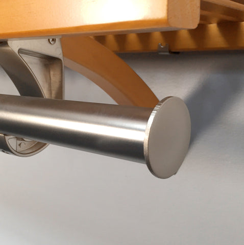 12" Deep 4 ft. Shelf and Rod