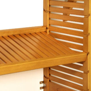 12in Deep Tower with Shelves and 2 Drawers - Modern