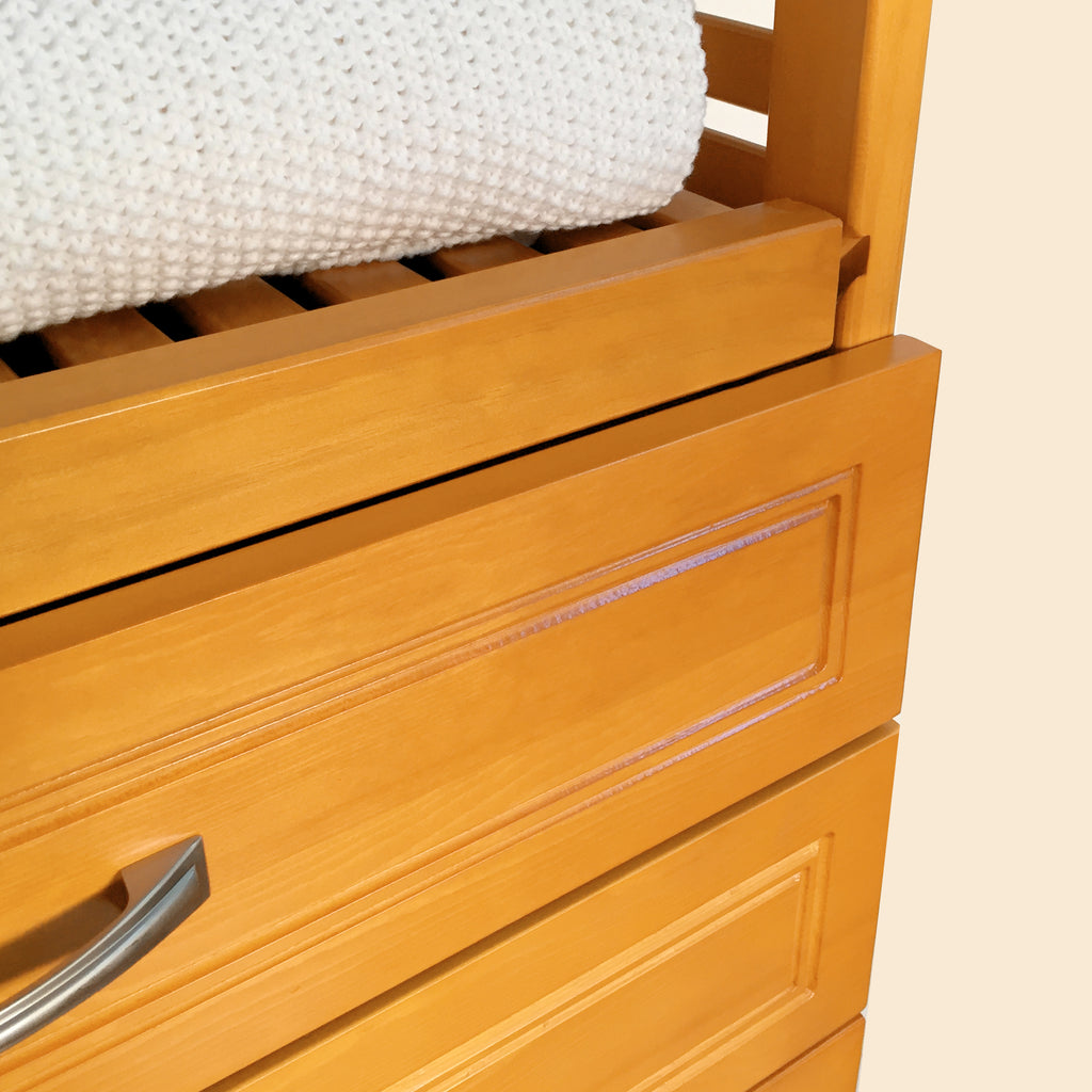 16in Deep Tower with Doors and 5 Drawers - Modern