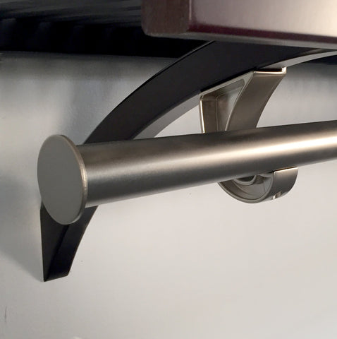 4 ft. Garment Bar Kit (Excludes shelf)