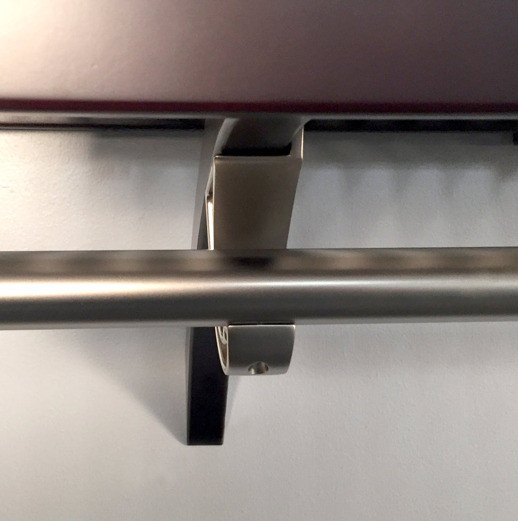 4 ft. Garment Bar Kit (Excludes shelf)