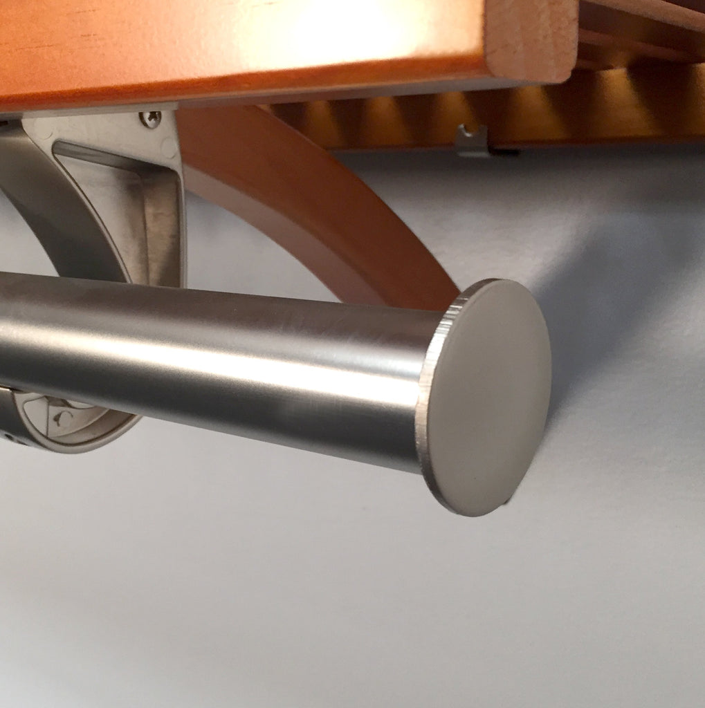 4 ft. Garment Bar Kit (Excludes shelf)