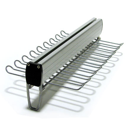 Under Shelf  Mount Tie & Belt Rack for 16" Deep Shelving