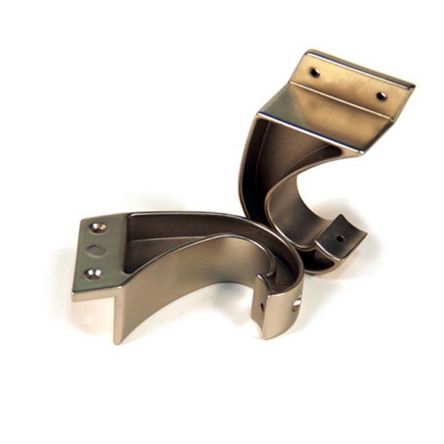 Metal Garment Bar J-Hook Kit for John Louis Home Woodcrest Closet Organizer System