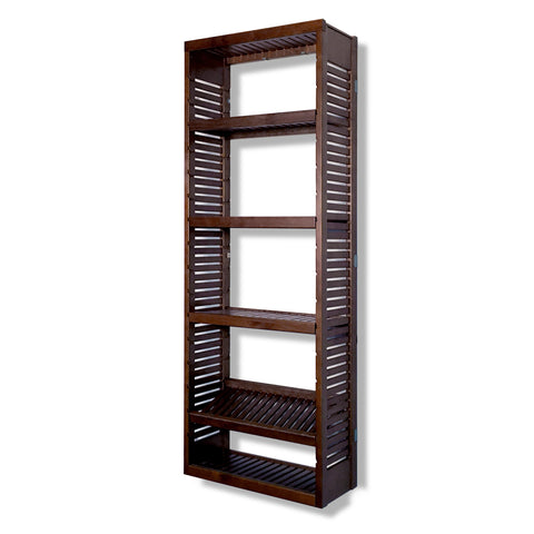 12in Deep Tower with Shelves