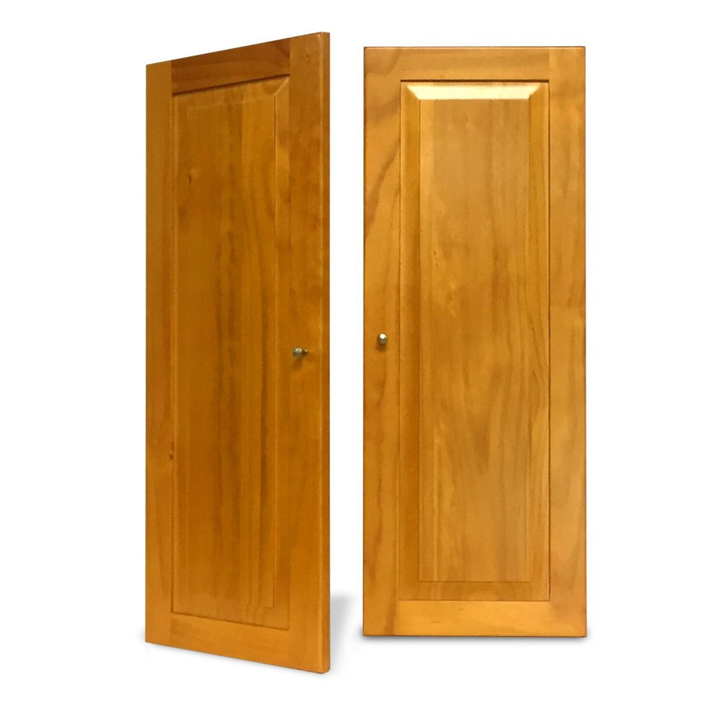 Honey Maple Tower Doors - Solid Wood