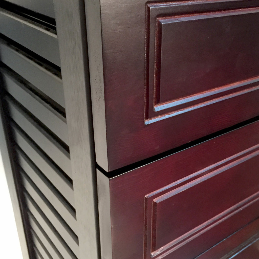 Woodcrest 12in Deep Tower with 5 Drawers