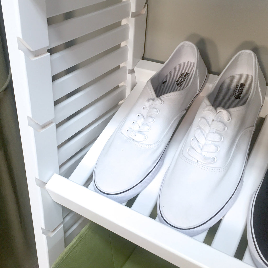 Woodcrest White Premier 12" Deep Closet-In-A-Box Organizer