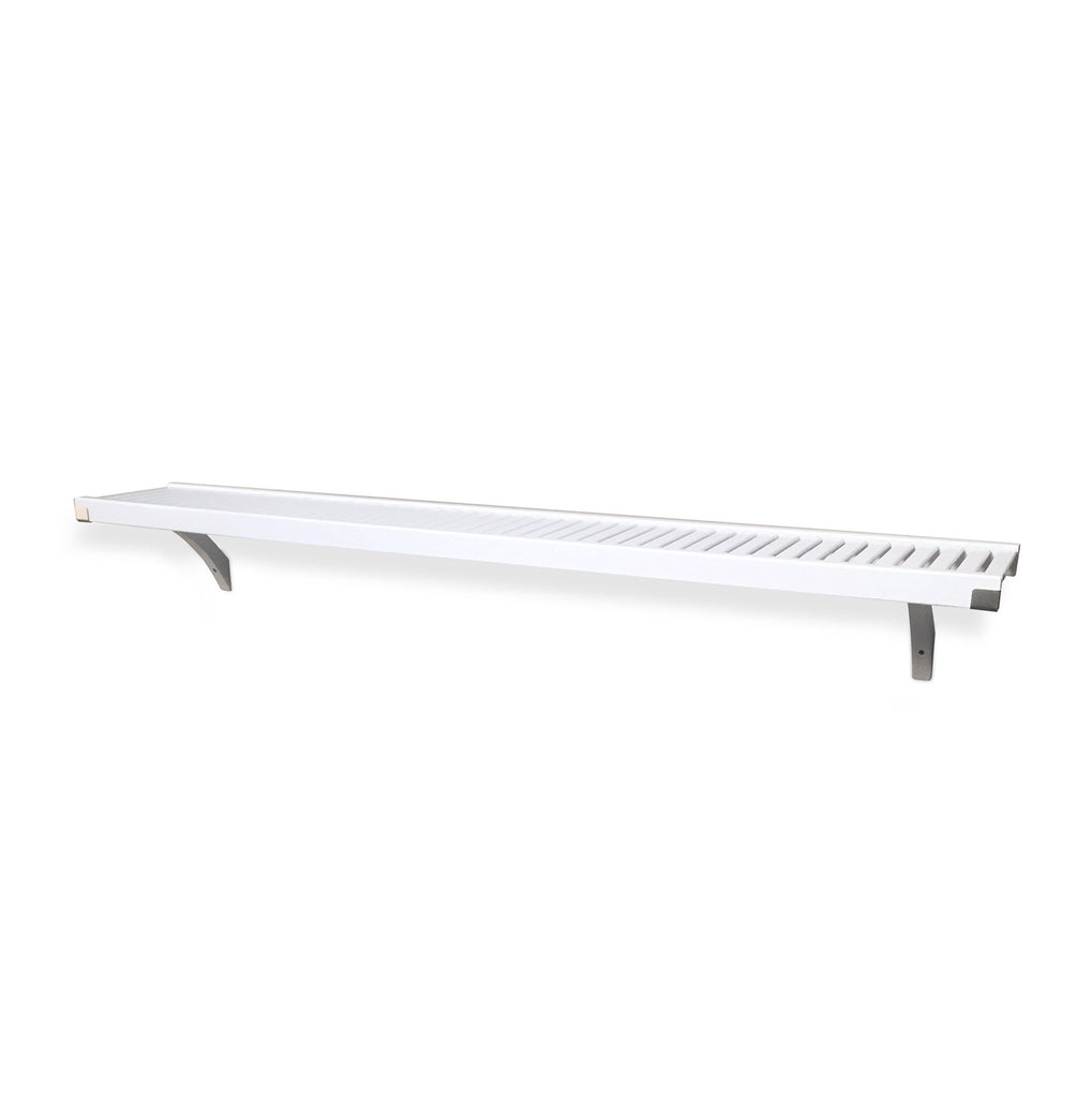 Woodcrest White 12" Deep 6 ft. Shelf Kit (Excludes Garment Bar)