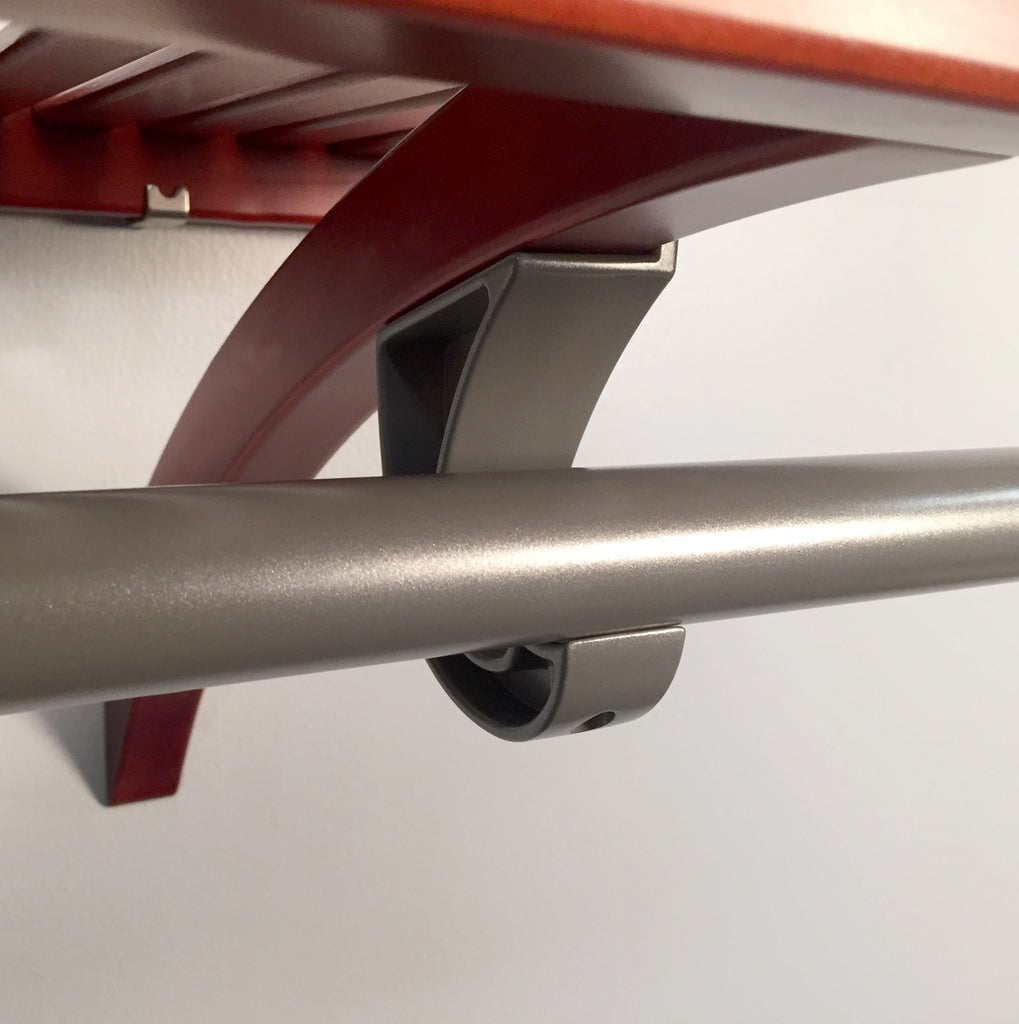 4 ft. Garment Bar Kit (Excludes shelf)