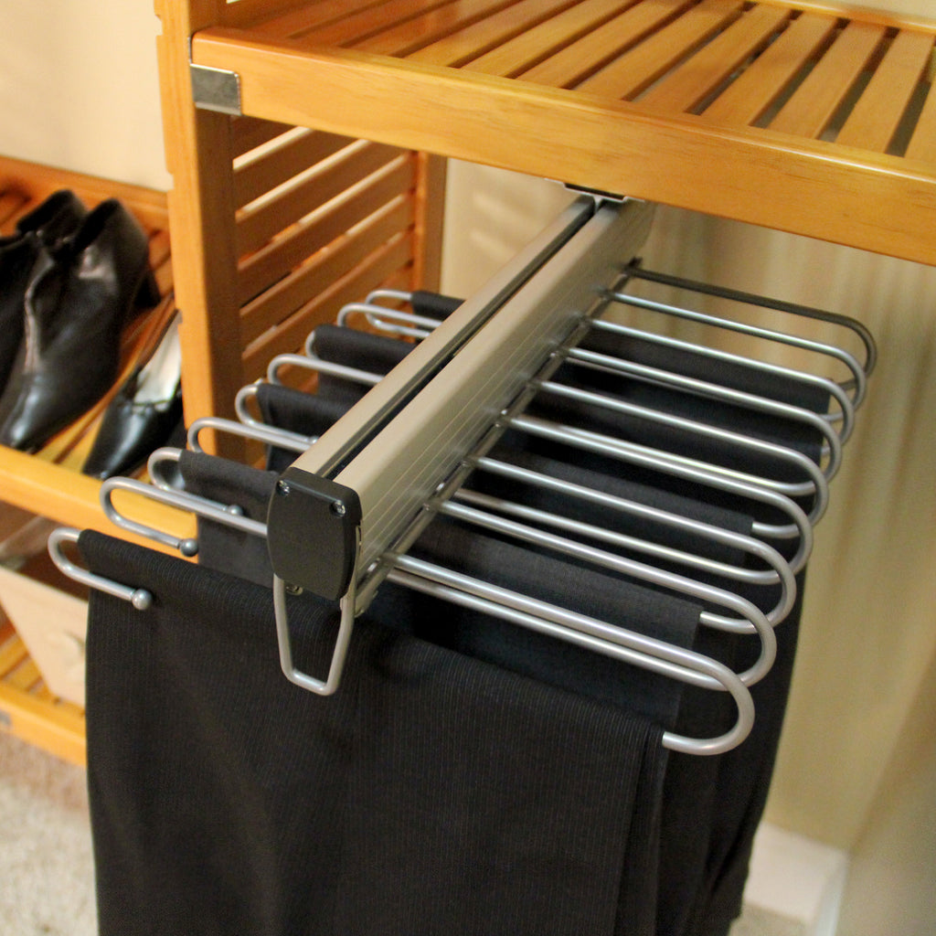 16in. Deep Pull-Out Pant Rack