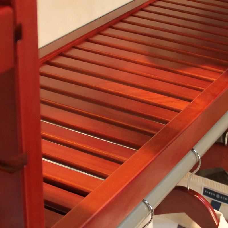 Red Mahogany Premier 12" Deep Closet-In-A-Box Organizer