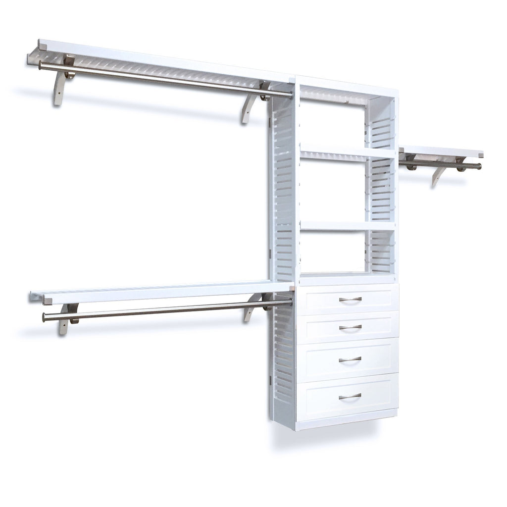 Woodcrest 12in Deep Premier White Bundle #1