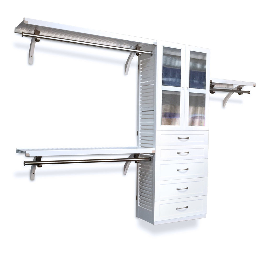 Woodcrest 16in Deep Deluxe White Bundle #4