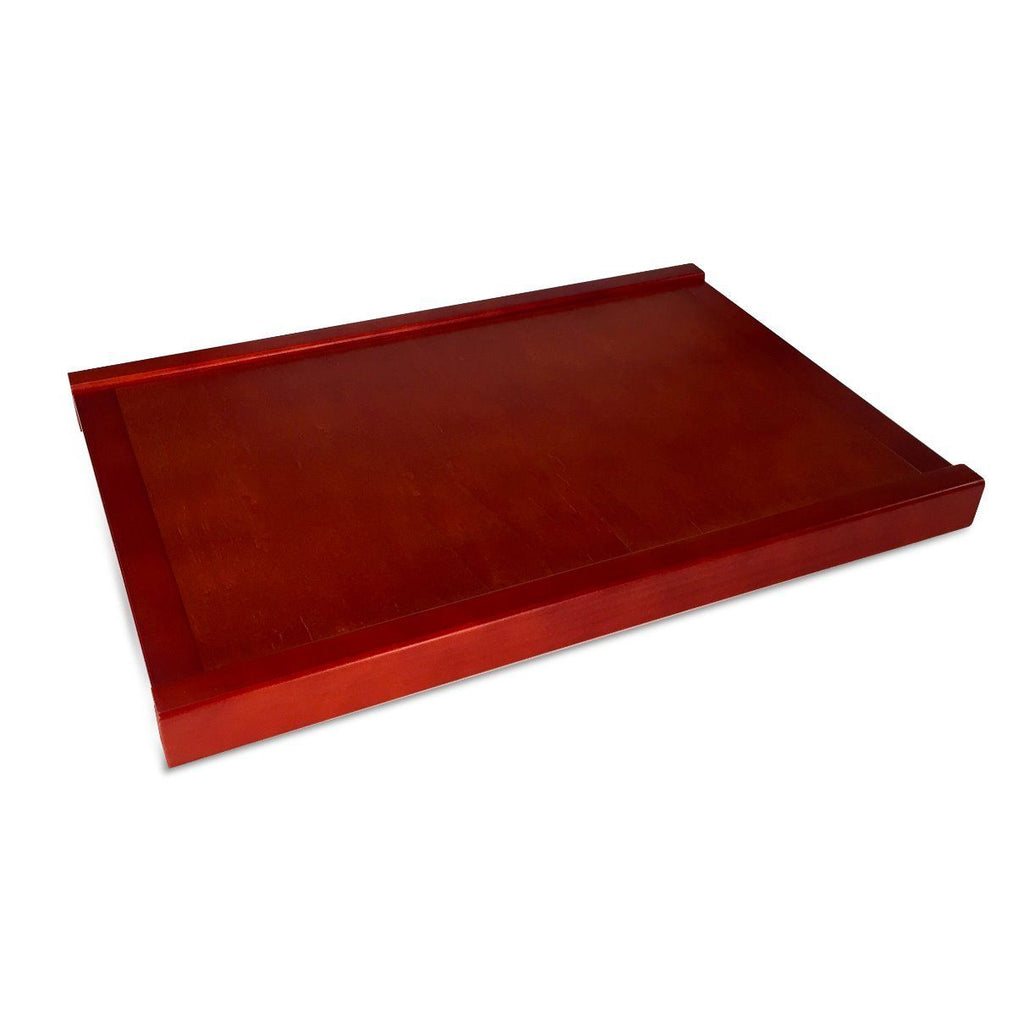 Red Mahogany 16" Solid Drawer Top Adjustable Shelf